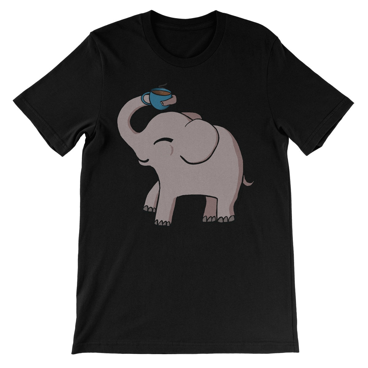 Happy elephant Unisex Short Sleeve T-Shirt