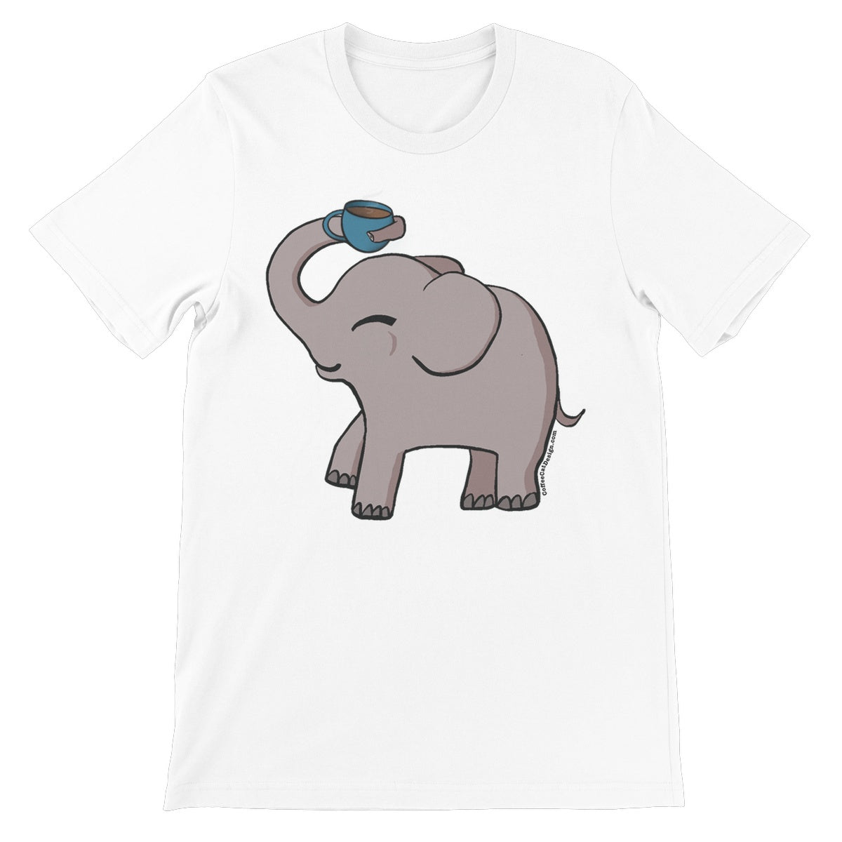 Happy elephant Unisex Short Sleeve T-Shirt