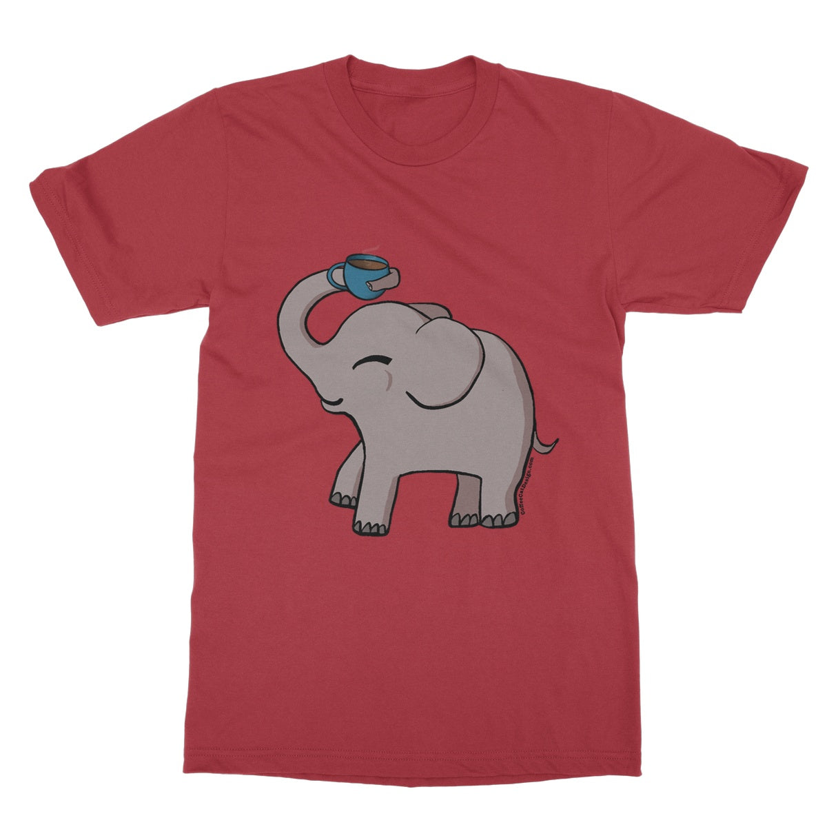 Happy elephant Softstyle T-Shirt