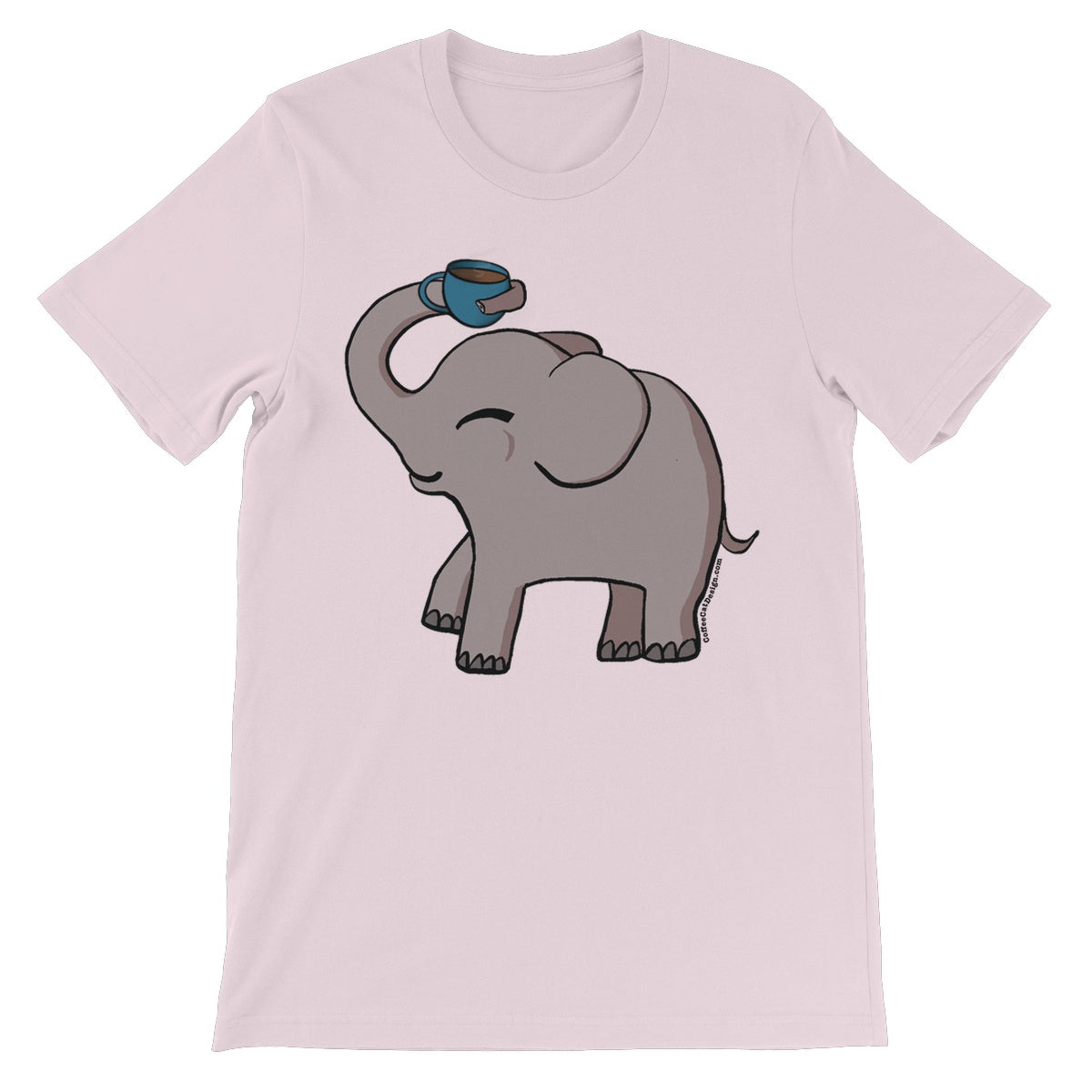 Happy elephant Unisex Short Sleeve T-Shirt