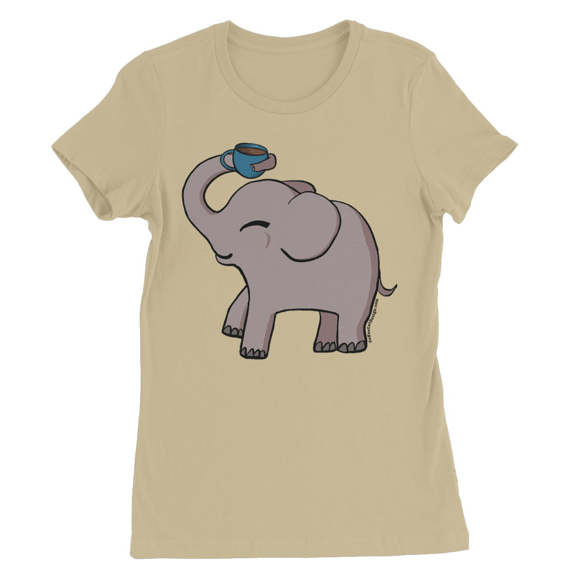 Happy elephant Women's Favourite T-Shirt