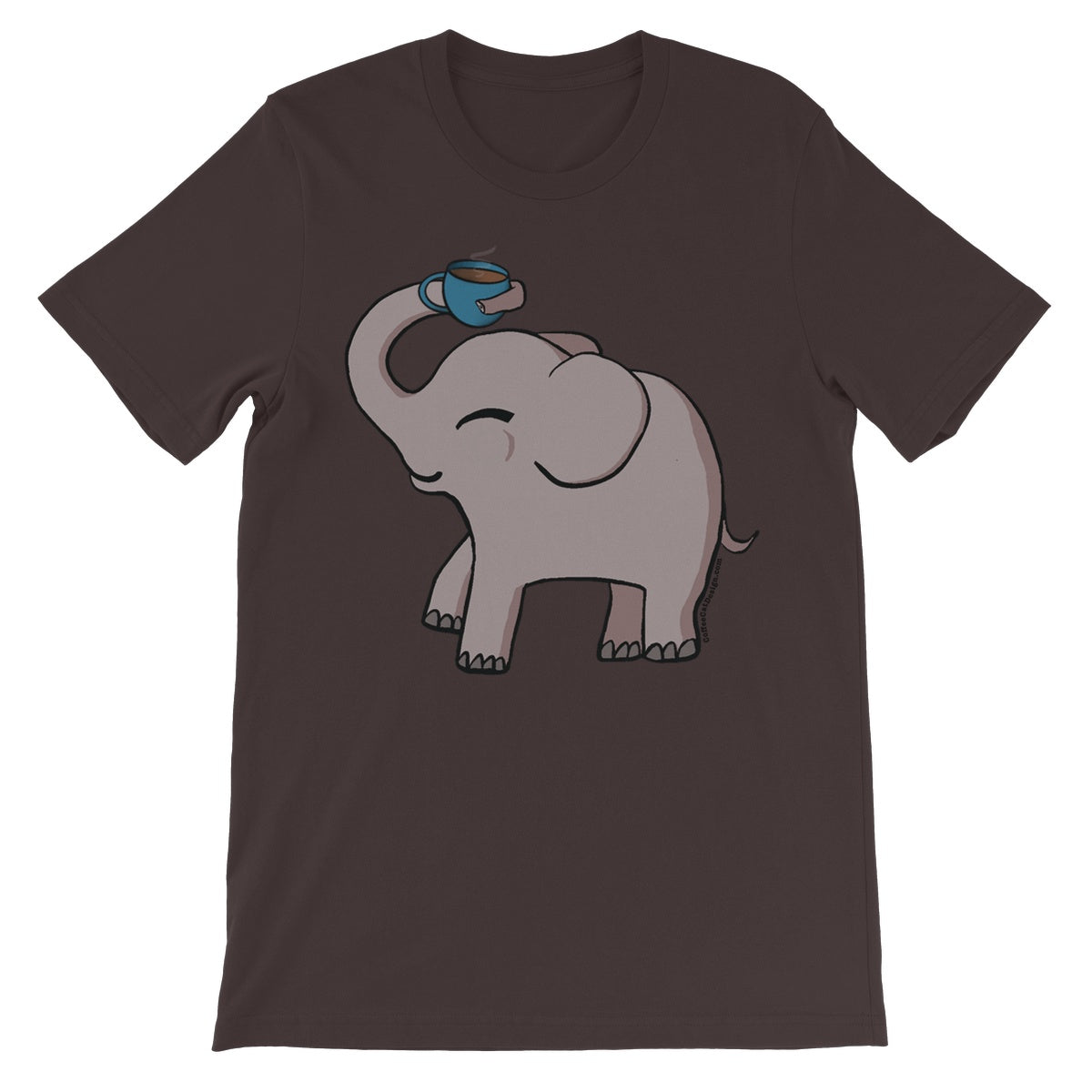 Happy elephant Unisex Short Sleeve T-Shirt