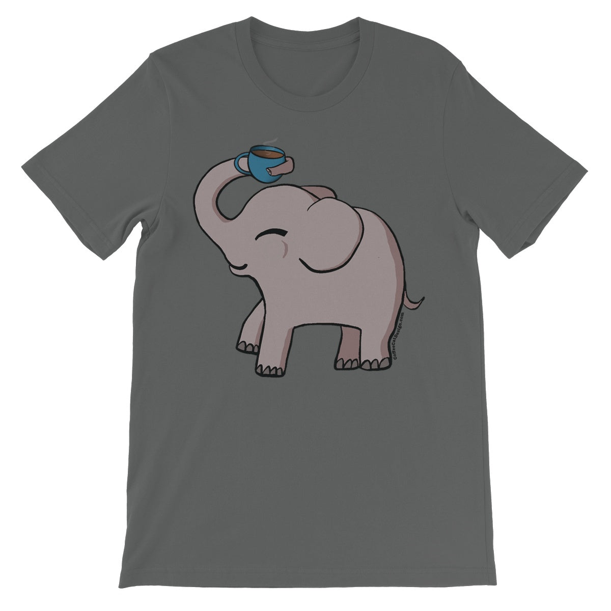 Happy elephant Unisex Short Sleeve T-Shirt