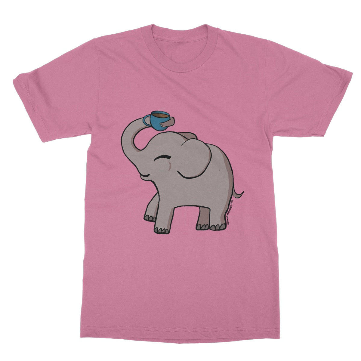 Happy elephant Softstyle T-Shirt