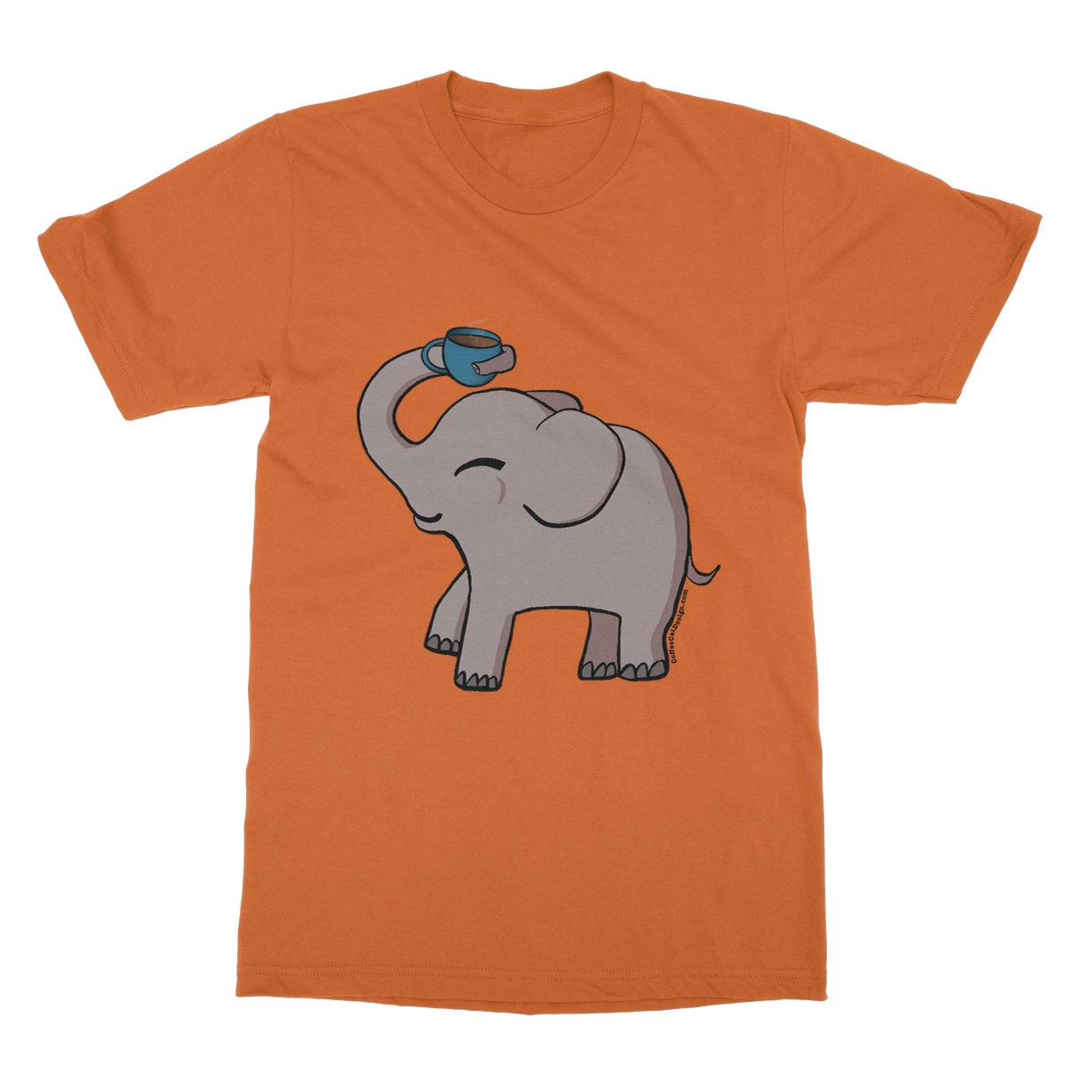 Happy elephant Softstyle T-Shirt