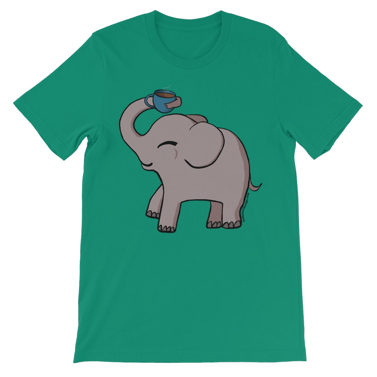 Happy elephant Unisex Short Sleeve T-Shirt