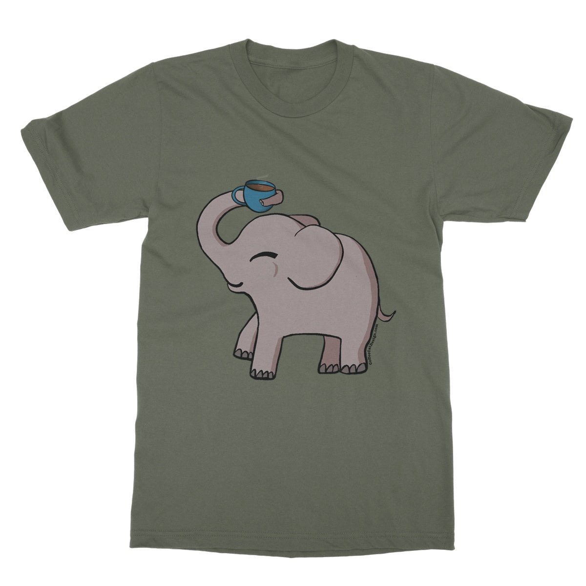 Happy elephant Softstyle T-Shirt